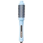 Farery Thermal Brush 1.5 Inch for Short to Medium Hair, Heated Round Curling Iron with 5 Heat Settings Up to 420°F, Hot Styling Tool for Curls Bangs Volume Flips, Dual Voltage Travel