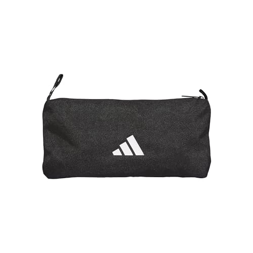 adidas Unisex Kids Pencil Case Flat Backpack black/white One Size