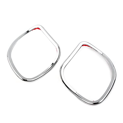 Cubiertas Para Parlantes De Motocicleta Triple Línea Cromadas miniatura 6