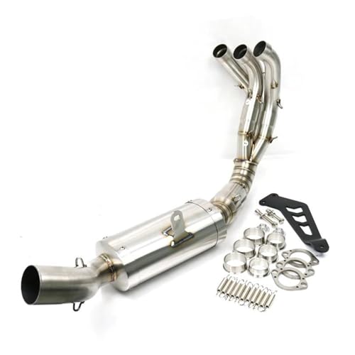 Tuyau Avant De Motocross Modifié MT09 Ligne Complète Échappement Inox