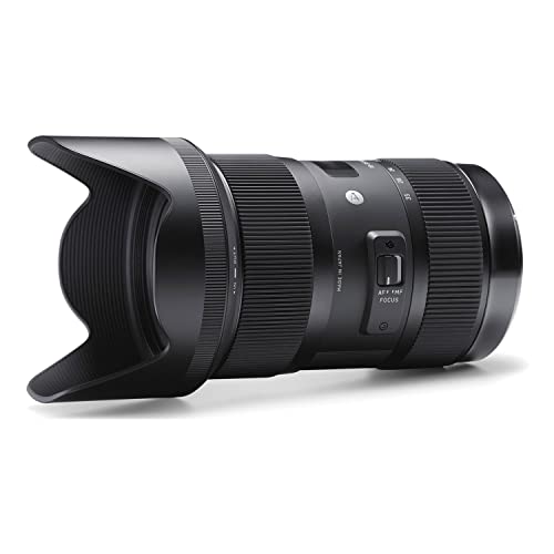 Sigma 18-35mm F1.8 DC HSM Lens for Nikon APS-C DSLRs (Black)
