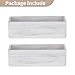 NUPTIO Wooden Box Centerpiece for Table: 2 Pcs 11.8
