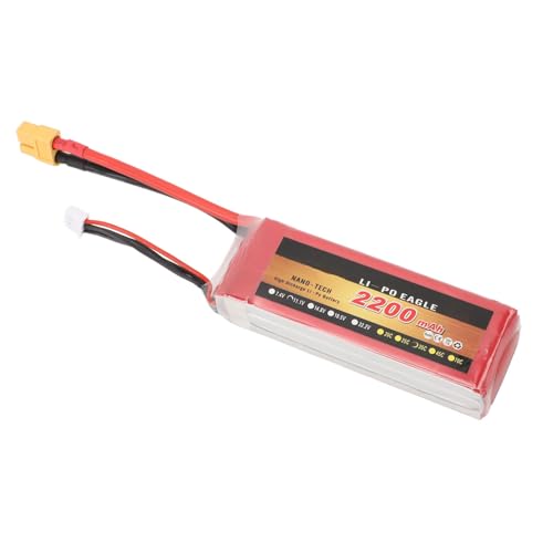 Batterie Lipo 3S 2200mAh Domary avec prise XT60 pour drone et hélicoptère RC