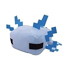 Yipeizi-Axolot-Plush-Plush-Stuffed-Toy-Soft-Throw-Pillow-Decor-for-Video-Game-Fans-Perfect-for-Kids-Birthday-Party-Halloween-Christmas-Games-Kids-Student-Gifts-Blue