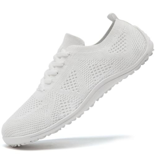 UROMGV Damen Laufschuhe Sportschuhe Barfußschuhe Schuhe lässige...