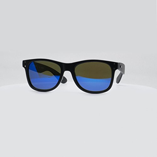 Unisex Everyday Pacific Black/Blue Mirror Sunglasses2