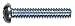 Hillman Machine Screws 1/4 " - 20 X 1/2 " Zinc Combination/Phillips/Slotted Round Head Box 100