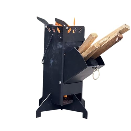 Rocket Stove Wood Burning Stove Portable Wood Stove, Fire Camping
