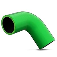 90° Silikonschlauch Bogen - Turboschlauch 25mm Innendurchmesser 200mm Länge