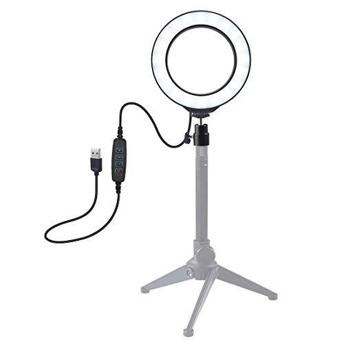 OrtLEDOCg10 Cheruisi 4.7C`12 cm USB 3[h\LEDOR[hV[Or{[wbhtʐ^BerfICg (Color : Black)