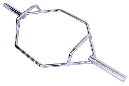 Olympic Trap Bar Raised Handle Zinc Plated w/Collars