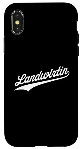 Landwirtin Bauerin Traktor �X�}�z�P�[�X iPhone X/XS �p