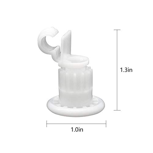 WD12X10327 Rack Roller and stud assembly Kit Fit for May-tag Ken-more G-E Dishwasher Replacement Parts by AMI PARTS, Replaces AP4980629 PS3486910 1811003(4 Pack) - Thumbnail 4