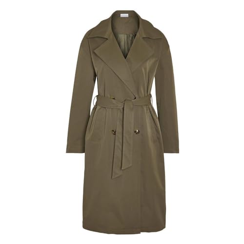 Noisy may Nmmanya L/S Noos Womens Trench Coat Kalamata XS