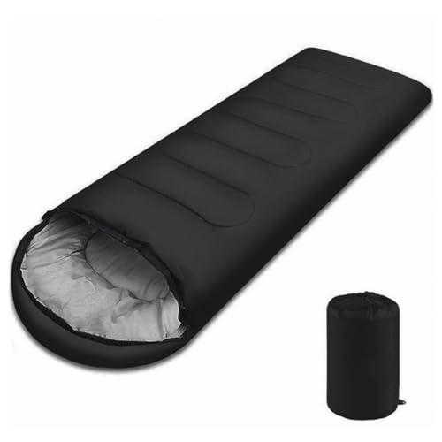 Beauenty 180CM bag length cap is 30CM long Outdoor Camping Summer Camping Sleeping Bag Lunch 200g Envelope Hooded Sleeping Bag (Color 3)