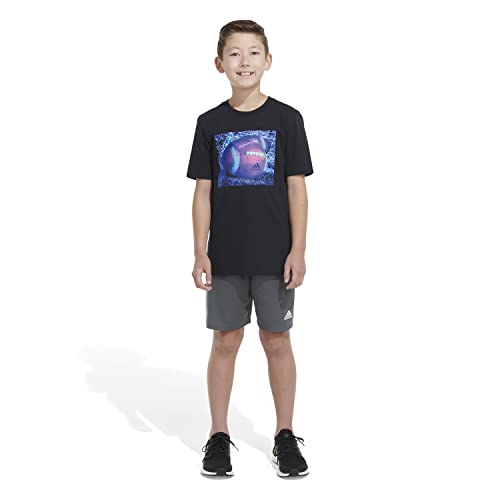 adidas Boys' Short Sleeve Sports Tee T-Shirt3