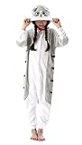 ATOZ Onesie for Kids, Animal Pajamas Halloween Cosplay Costume for Girls Boys, Cat 4-5T