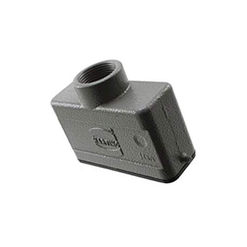 Boîtier connecteur HARTING Han 16A 09200161441 capot pour câble industriel droit