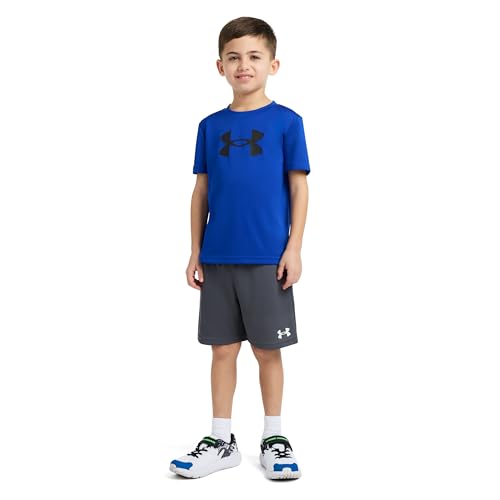 Image of Under Armour Boys' Tech Wordmark Shorts (Little Kid /Big Kid)
