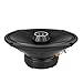 DS18 PRO-ZT Pro Audio Coaxial Midrange Speakers with Built-in Bullet Tweeter, 4-Ohms, Water Resistant - Black Metal Mesh Grill Included (1 Speaker) (6x9 inches)