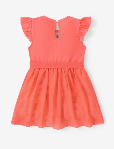 Image of Disney Princess Frozen Elsa Minnie Mouse Stitch Toddler Girl Romper With Skirt Overlay Summer Jumpsuit with Bow 2-6 Years