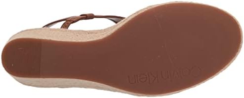 Calvin Klein Women's Blinda Wedge Sandal, New Luggage 120, 11 | Image 3