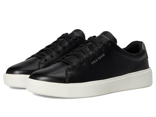 Cole Haan Men's Grand Crosscourt Traveler Sneaker, Black/Egret, 6.5-W UK