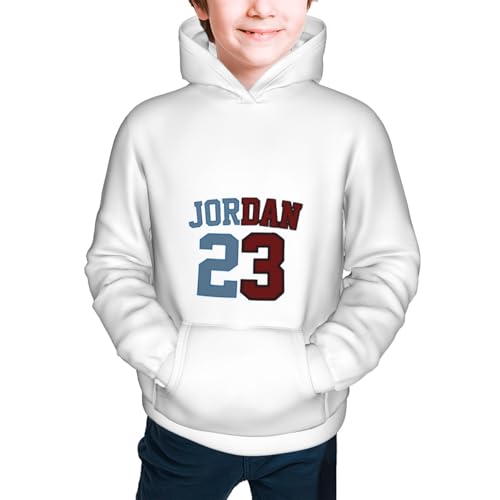 Basketball Goat 23 Boys Girls Fashion Hooded Sweater Hoodie With Pocket Sweatshirt