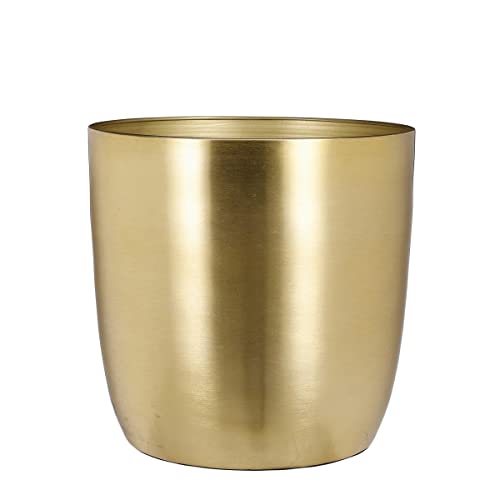 Mica Decorations Blumentopf Eisen Ø 24,5 x 23,7 cm Gold