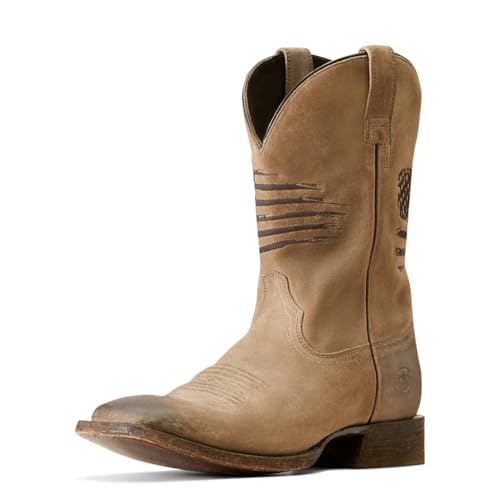 Image of Ariat Circuit Patriot Western Boots - Men's Leather Western Boot