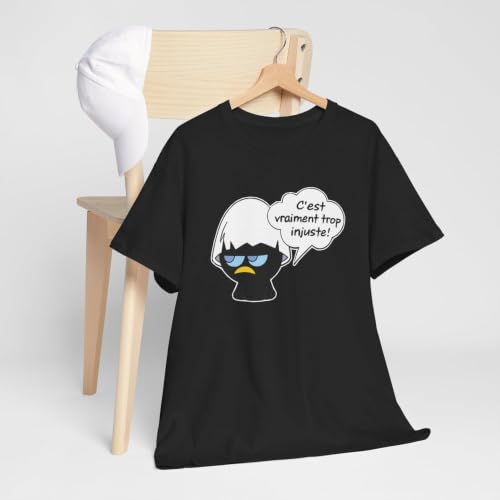 Tee-Shirt Humour Calimero Râleur Homme Femme – C'est Vraiment Trop Injuste – Cadeau Drôle Personne Boudeuse Mécontente – vue 9
