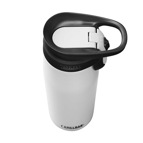 Gourde acier inoxydable CamelBak Forge Flow 20Oz isolation premium blanche