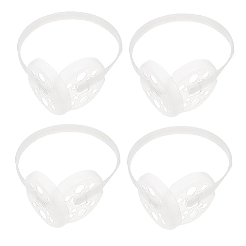 LIFKOME 4Pcs DIY Skeleton Ear Muff Rack Warmer Bracket for Winter Earmuff Making Supplies Home Craft Gift