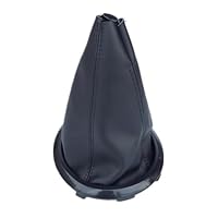 Schalthebelabdeckung Für Suzuki Swift SX4 2005-2010 - Schwarz PU-Leder Schaltmanschette