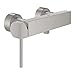 Produktbild GROHE Plus | Badarmatur - Brausebatterie,mit Temperaturbegrenzer| Wandmontage | supersteel | 33577DC3