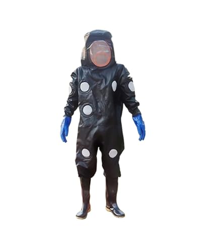 Traje de apicultura transpirable con ventilador de disipación de calor y guantes M