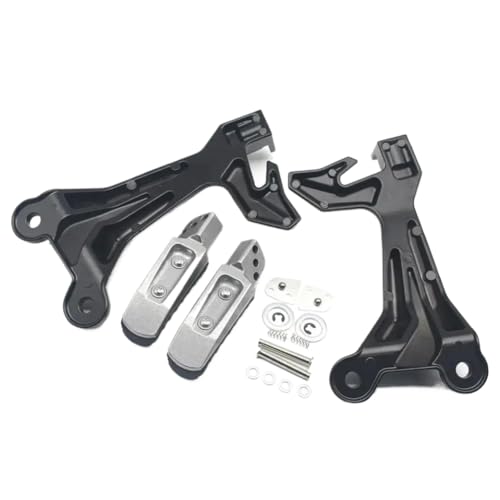 Repose-pieds passager moto pour Z650 2017-2023 | Support complet noir
