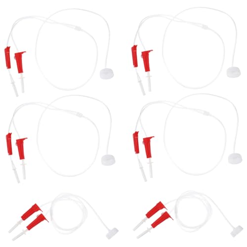 ifundom 6 Piezas Sistema de Irrigación para Árboles Tubos de Infusión para Jardinería con Conector para Botellas de Agua Accesorios para Transplante de Árboles y Riego Directo