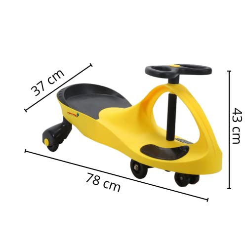 Carrinho de Rolimã Amarelo, Importway