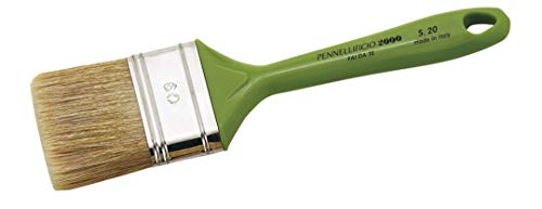 50 mm - Pinceau manche en plastique avec poils Bio - Brosse carrée peinture peinture Cover
