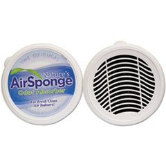 Nature's Air Sponge Odor Absorber, Eliminator, Neutralizer and Natural Air Freshener Gel - Unscented Plastic Tub 0.5 Lb. 10-Pack