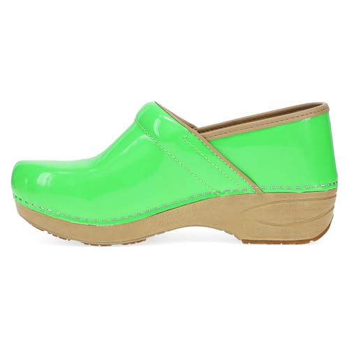Image of Dansko NEON Women's XP 2.0 Clogs - Lightweight Slip-Resistant Footwear for Comfort and Support - Ideal for - Nursing, Veterinarians