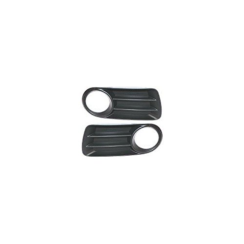 Evan-Fischer Fog Light Trim Set of 2 Compatible with 2002-2005 Ford Explorer and 2002 Explorer Sport Primed Driver and Passenger Side