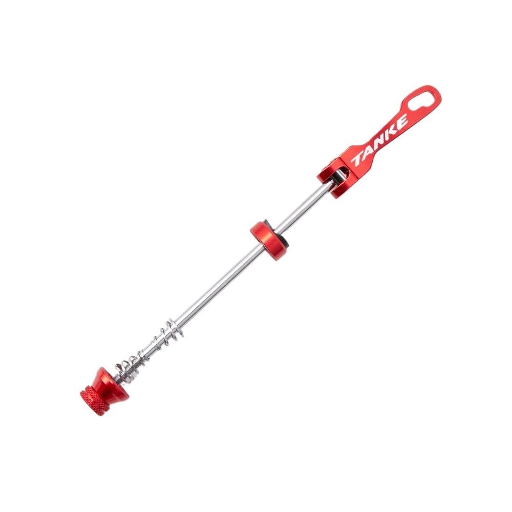 Cycling Quick Releases Bicycle Quick Release Bolt Hub Skewers Lever Axle Road Mountain Bike Replacement Cycling Parts For Front 100mm Rear 135mm Quick Release Skewer ( Color : Red lever front )