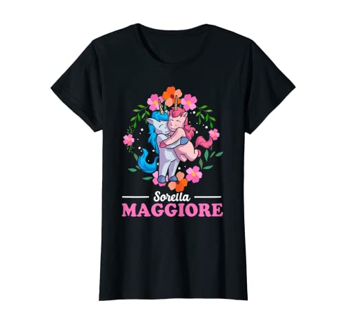 Sorella Maggiore - Camiseta con diseño de unicornio Camiseta