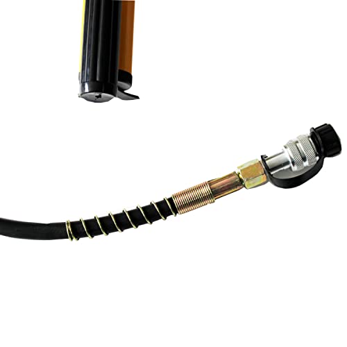 Image of HFS(R) Hydraulic Hand Pump Power Pack Hose Coupler (10000 psi) Hydraulic Oip Pump Hand Operated Pump Hydraulic Hand Pump Manual Pump for Connecting Split Unit
