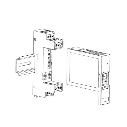 Transmetteur de température thermocouple E -100-1000C entrée DC24V - 5