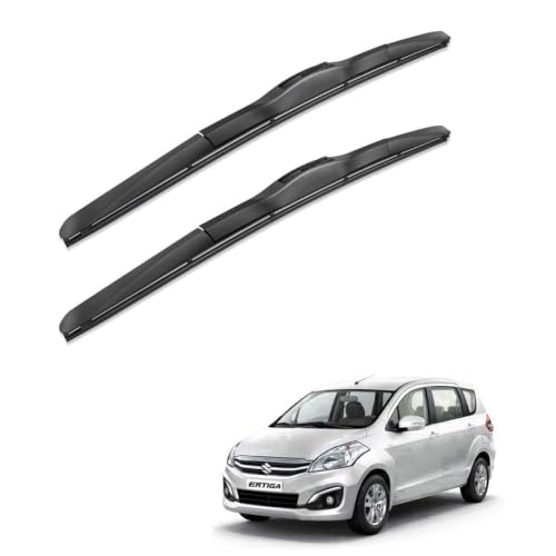 Image of Oshotto Frameless (O.E.M Type) Wiper Blades Compatible with Maruti Suzuki Ertiga 2012-2018 (21 inch / 14 inch)