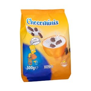 Galletas Chocominis sabor chocolate Hacendado Caja 500 g Pack 2