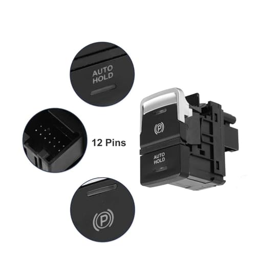 Interruptor Freno Mano Electrónico VW Golf 7 con Función Auto Hold de 12 Pines 5